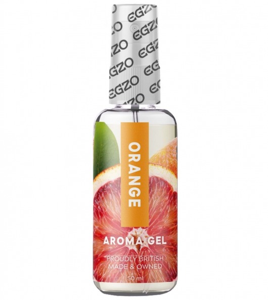 Интимный лубрикант EGZO AROMA с ароматом апельсина - 50 мл. - EGZO - купить с доставкой в Подольске