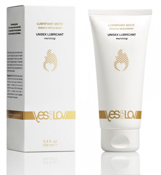 Лубрикант на водной основе с согревающим эффектом Warming Unisex Lubricant - 100 мл. - YESforLOV - купить с доставкой в Подольске