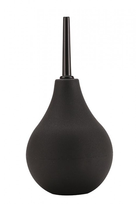 Черный конический анальный душ ANAL DOUCHE - Dream Toys - купить с доставкой в Подольске