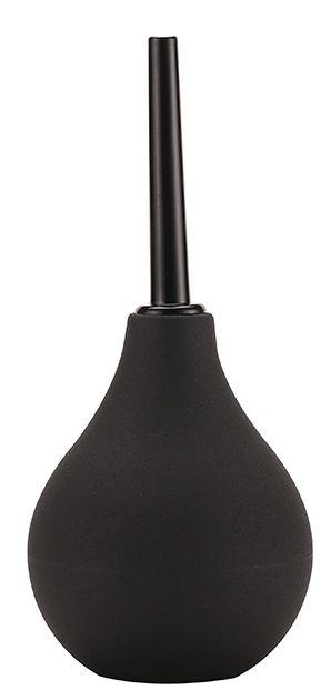 Черный анальный душ ANAL DOUCHE с прямым наконечником - Dream Toys - купить с доставкой в Подольске