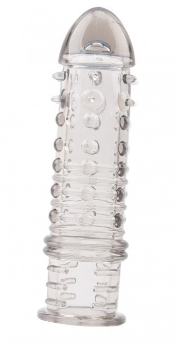 Дымчатая насадка на пенис Swirls Sleeve - 16 см. - Chisa - в Подольске купить с доставкой