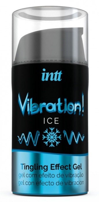 Жидкий интимный гель с эффектом вибрации Vibration! Ice - 15 мл. - INTT - купить с доставкой в Подольске