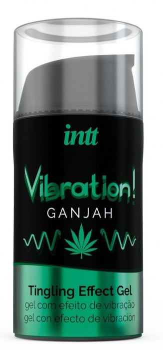 Жидкий интимный гель с эффектом вибрации Vibration! Ganjah - 15 мл. - INTT - купить с доставкой в Подольске