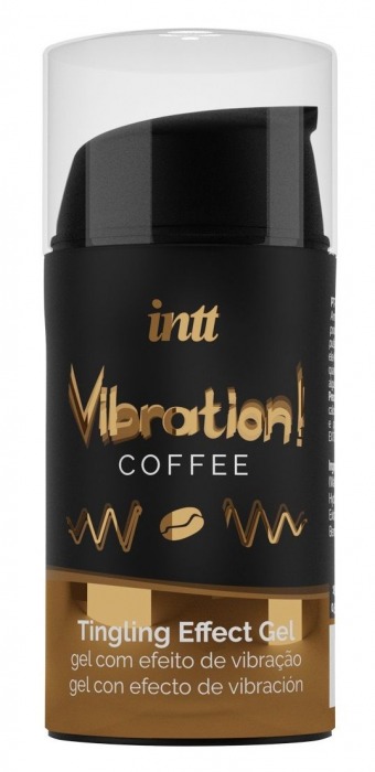 Жидкий интимный гель с эффектом вибрации Vibration! Coffee - 15 мл. - INTT - купить с доставкой в Подольске