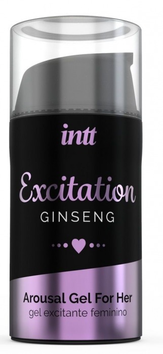 Женский возбуждающий интимный гель Excitation Ginseng - 15 мл. - INTT - купить с доставкой в Подольске