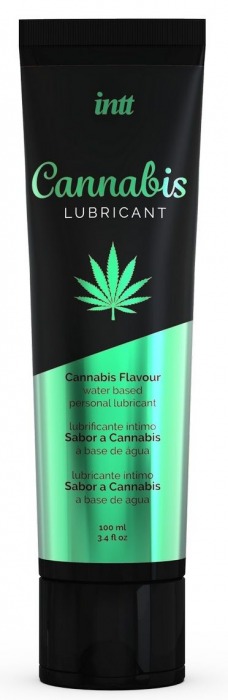Интимный гель на водной основе Cannabis Lubricant - 100 мл. - INTT - купить с доставкой в Подольске