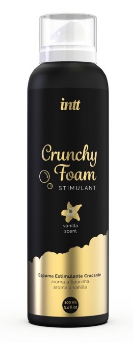 Пенка для массажа Crunchy Foam Stimulant Vanilla - 100 мл. - INTT - купить с доставкой в Подольске