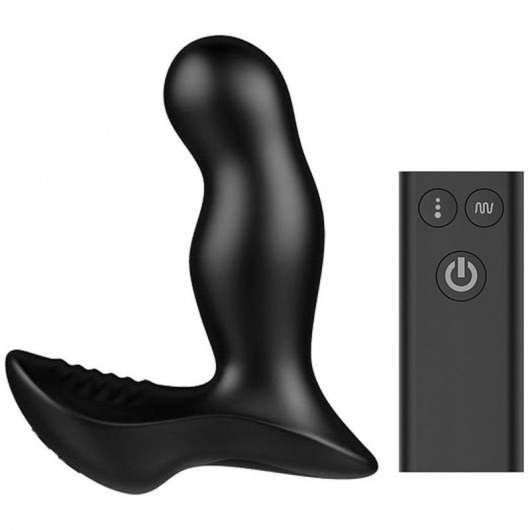 Черный вибромассажер простаты NEXUS Beat - 12 см. - Nexus Range - в Подольске купить с доставкой