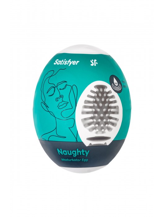 Мастурбатор-яйцо Satisfyer Naughty Mini Masturbator - Satisfyer - в Подольске купить с доставкой