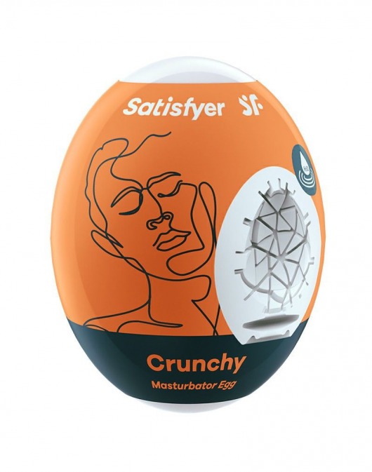 Мастурбатор-яйцо Satisfyer Crunchy Mini Masturbator - Satisfyer - в Подольске купить с доставкой