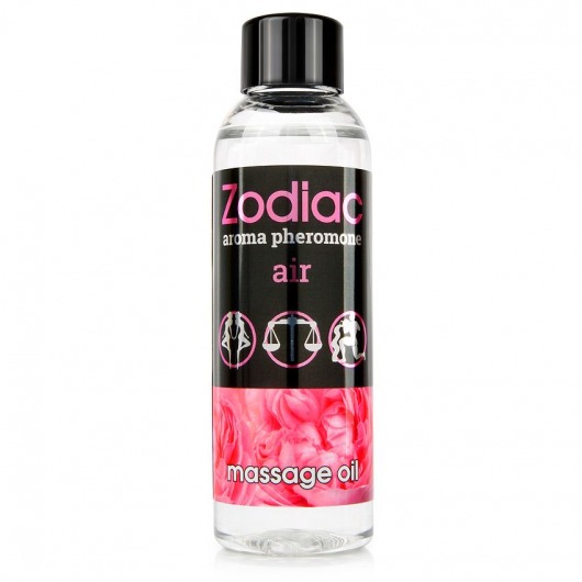 Массажное масло с феромонами ZODIAC Air - 75 мл. - Биоритм - купить с доставкой в Подольске