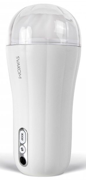 Белый вибромастурбатор Robin - 19,8 см. - Svakom - в Подольске купить с доставкой