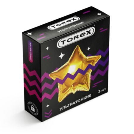 Презервативы Torex Party  Ультратонкие  - 3 шт. - Torex - купить с доставкой в Подольске