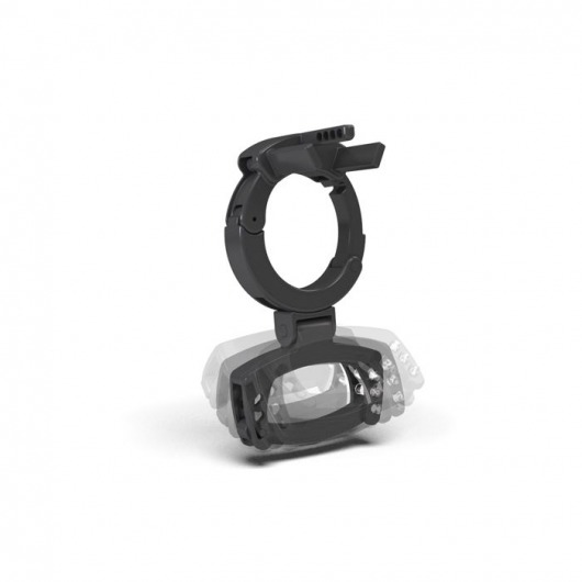 Кольцо с зажимом для мошонки для пояса верности Pubic Enemy - MyStim - купить с доставкой в Подольске