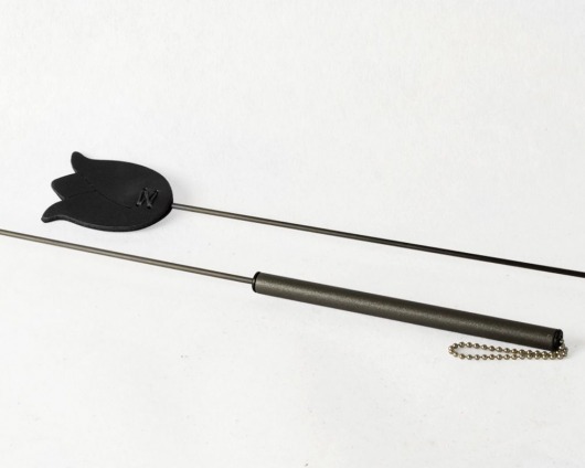 Черный стек  Тюльпан  - 60 см. - Sitabella - купить с доставкой в Подольске