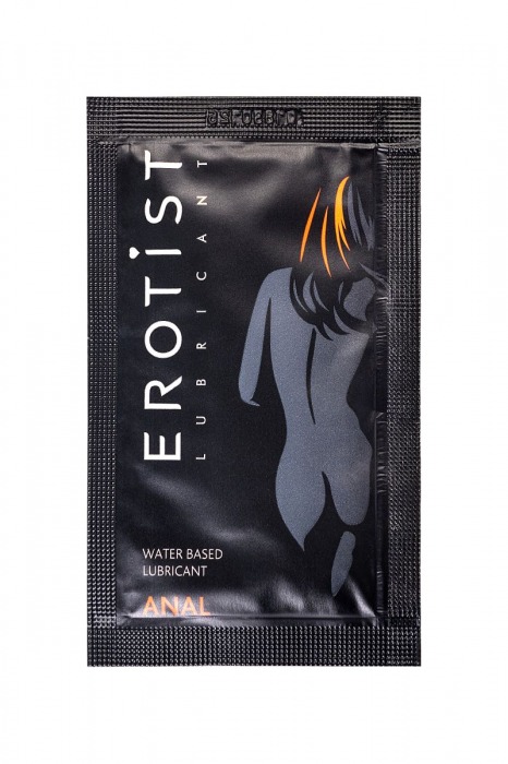 Пробник лубриканта на водной основе Erotist Anal - 4 мл. - Erotist Lubricants - купить с доставкой в Подольске