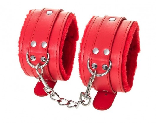 Красные оковы Anonymo из искусственной кожи - ToyFa - купить с доставкой в Подольске