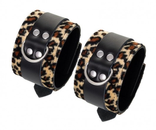 Наручники Anonymo с анималистическим принтом - ToyFa - купить с доставкой в Подольске