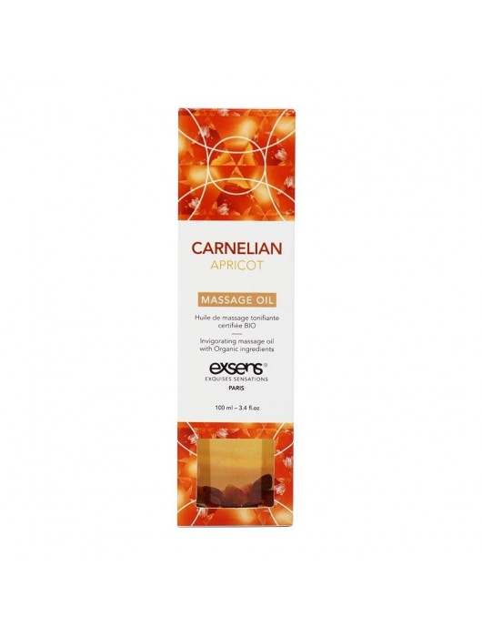 Органическое массажное масло CARNELIAN APRICOT - 100 мл. - Exsens - купить с доставкой в Подольске