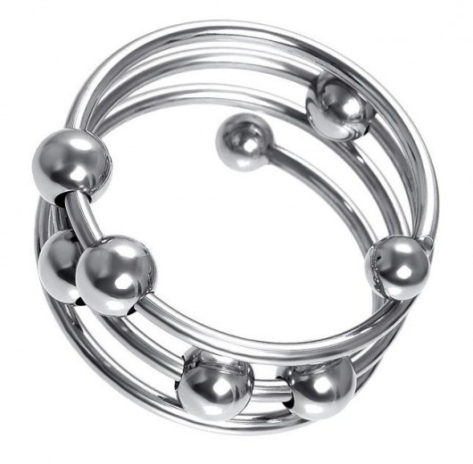 Большое металлическое кольцо под головку пениса - ToyFa - купить с доставкой в Подольске