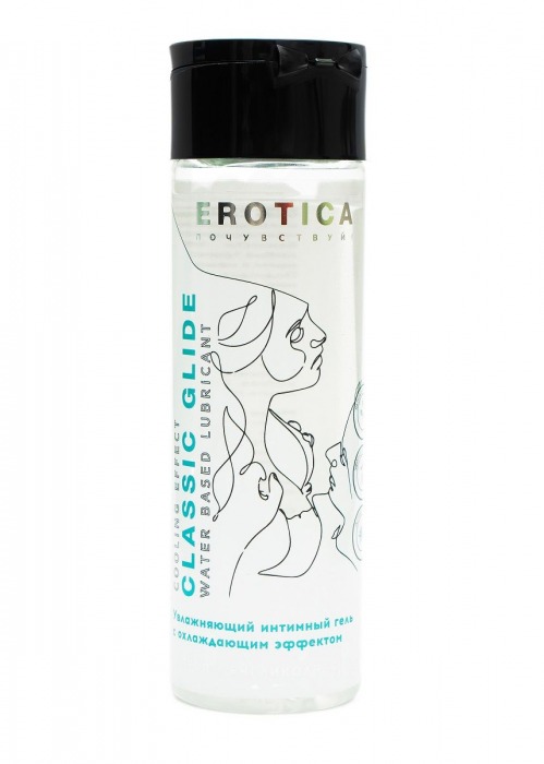 Интимный гель на водной основе Classic Glide Cooling Effect с охлаждающим эффектом - 200 мл. - Миагра - купить с доставкой в Подольске