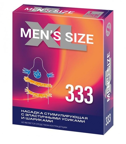 Стимулирующая насадка на пенис MEN SIZE 333 - Sitabella - в Подольске купить с доставкой