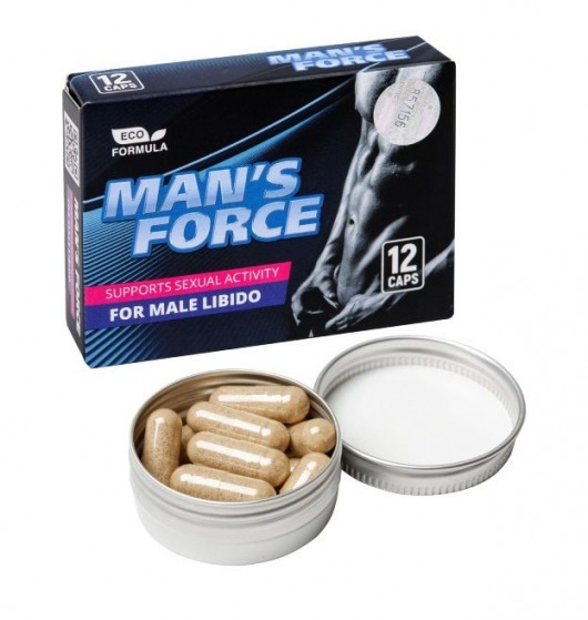 Пищевой концентрат для мужчин MANS FORCE  - 12 капсул - Sitabella - купить с доставкой в Подольске