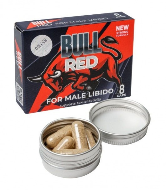 Пищевой концентрат для мужчин BULL RED - 8 капсул - Sitabella - купить с доставкой в Подольске
