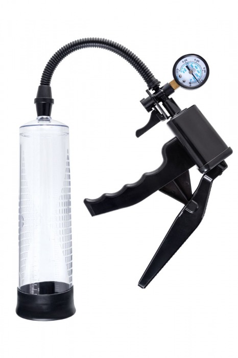 Прозрачная механическая помпа для пениса Viggo - Sexus - в Подольске купить с доставкой