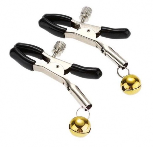 Зажимы на соски с колокольчиками - Sitabella - купить с доставкой в Подольске