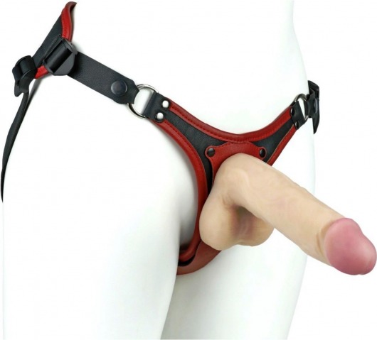 Женский пояс WOMEN Style с 3 насадками - LOVETOY (А-Полимер) - купить с доставкой в Подольске