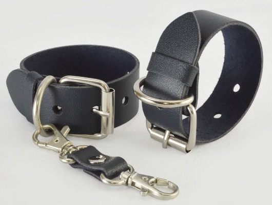 Наручники из натуральной кожи  Новичок - Sitabella - купить с доставкой в Подольске
