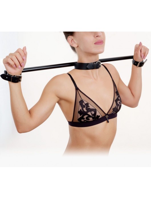 Распорка  Новичок  с ошейником и наручниками - Sitabella - купить с доставкой в Подольске