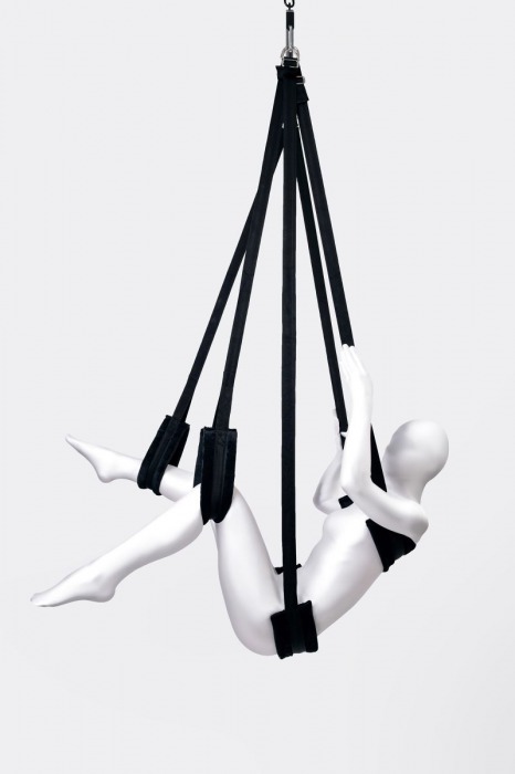 Черные секс-качели Anonymo №0503 - ToyFa - купить с доставкой в Подольске