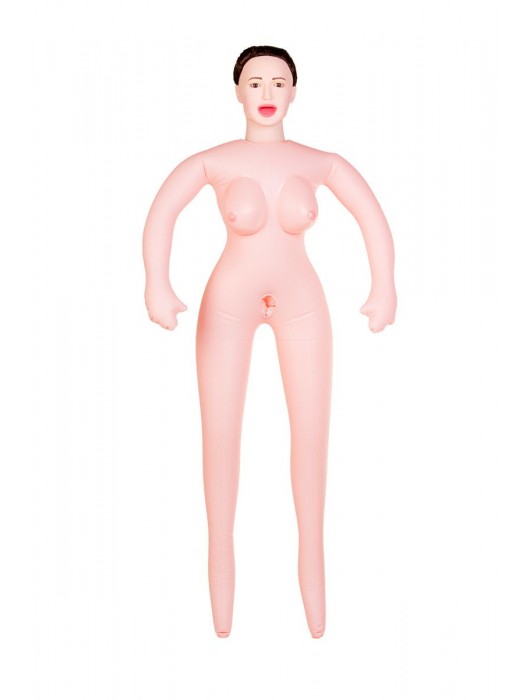 Надувная секс-кукла брюнетка с реалистичной головой - ToyFa - в Подольске купить с доставкой