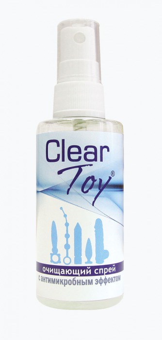 Очищающий спрей Clear Toy с антимикробным эффектом - 100 мл. - Биоритм - купить с доставкой в Подольске