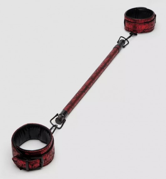 Распорка для ног Reversible Restraint Bar with Cuffs - Fifty Shades of Grey - купить с доставкой в Подольске