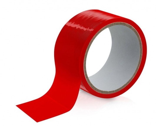 Красный скотч для фиксации - 15 м. - Fetish Tentation - купить с доставкой в Подольске