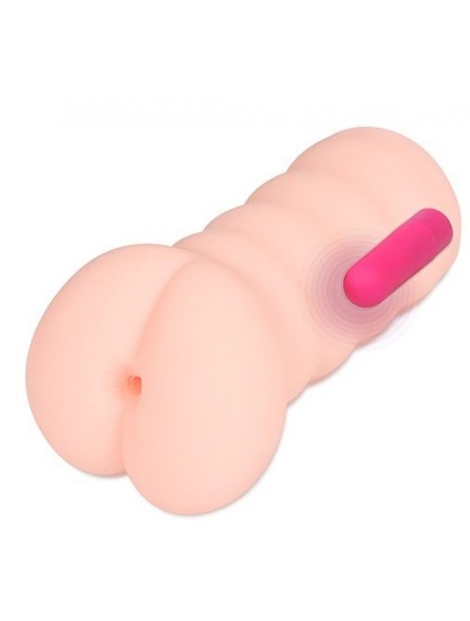 Телесный вибромастурбатор-анус Tong-ggo Auto - KOKOS - в Подольске купить с доставкой