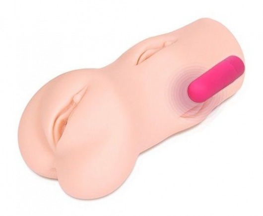 Телесный вибромастурбатор-вагина Dream Auto - KOKOS - в Подольске купить с доставкой