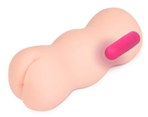 Телесный вибромастурбатор-анус TONGGGO 2 Auto - KOKOS - в Подольске купить с доставкой