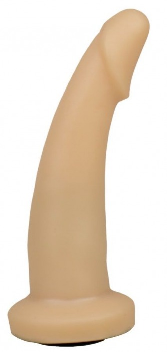Телесная гладкая насадка Harness - 14,7 см. - LOVETOY (А-Полимер) - купить с доставкой в Подольске
