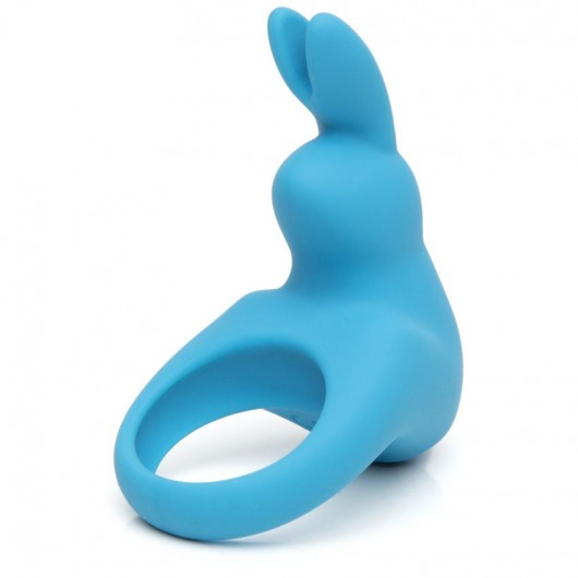 Голубое эрекционное виброкольцо Happy Rabbit Rechargeable Rabbit Cock Ring - Happy Rabbit - в Подольске купить с доставкой
