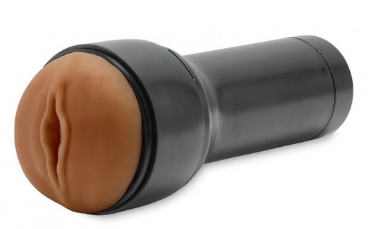 Коричневый мастурбатор-вагина Feel Stroker - Kiiroo - в Подольске купить с доставкой