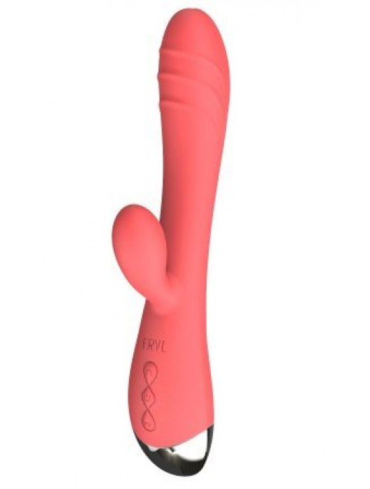 Коралловый вибратор-кролик Eridan - 21 см. - Le Frivole