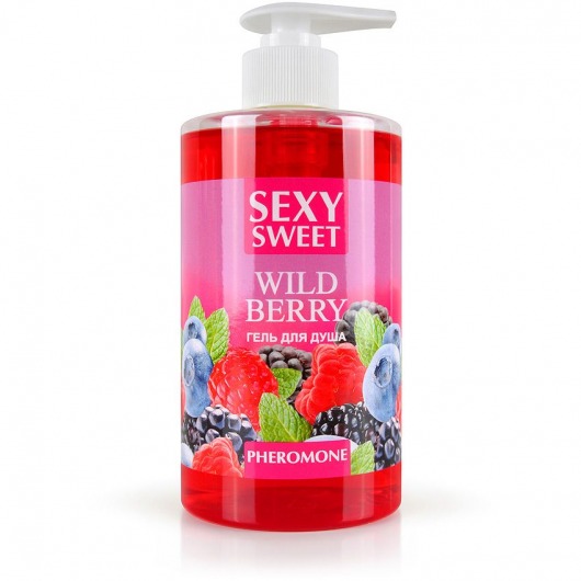 Гель для душа Sexy Sweet Wild Berry с ароматом лесных ягод и феромонами - 430 мл. -  - Магазин феромонов в Подольске