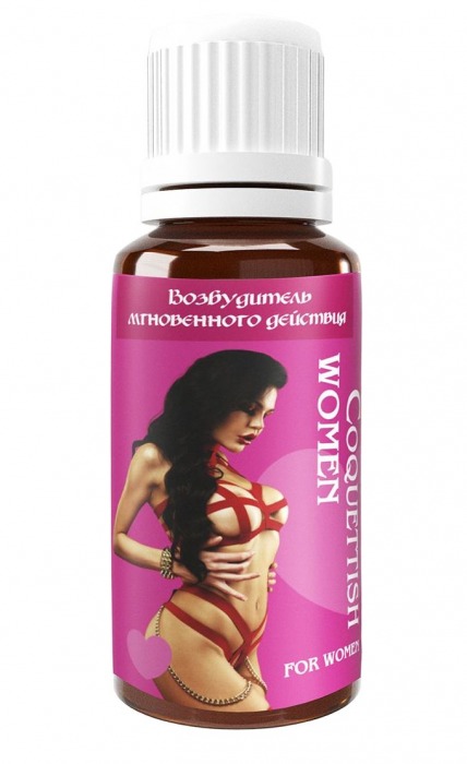 Возбудитель мгновенного действия Coquettish Women - 30 мл. - Миагра - купить с доставкой в Подольске