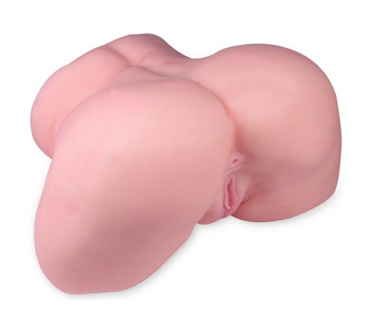 Реалистичный мастурбатор-полуторс с 2 рабочими отверстиями - S-HANDE - в Подольске купить с доставкой