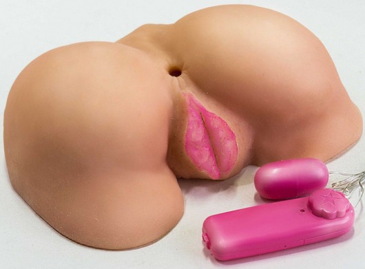 Вибровагина с двумя отверстиями и с выносным пультом - LOVETOY (А-Полимер) - в Подольске купить с доставкой