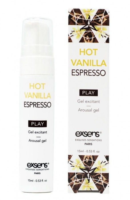 Возбуждающий гель Hot Vanilla Espresso Arousal Gel - 15 мл. - Exsens - купить с доставкой в Подольске